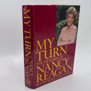 My Turn: The Memoirs of Nancy Reagan Hardcover (1989) Autobiography US History